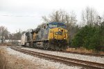 CSX 335 and 5246 roll past Valleywood Road